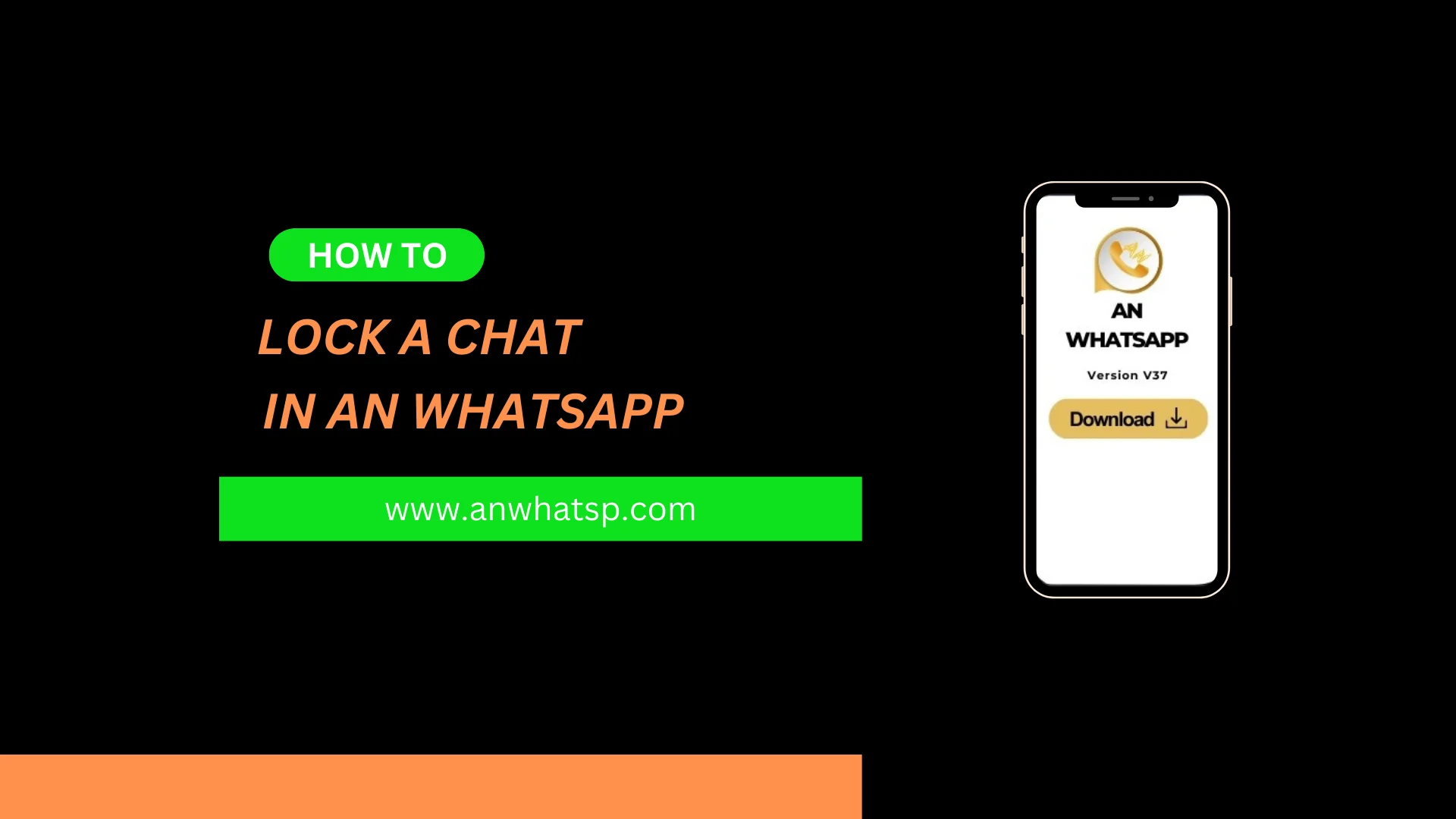 How to Lock a Chat in AN WhatsApp